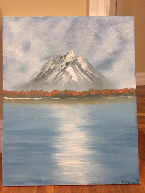 #2 Lesson 2 - Mountain in Fall by the Ocean